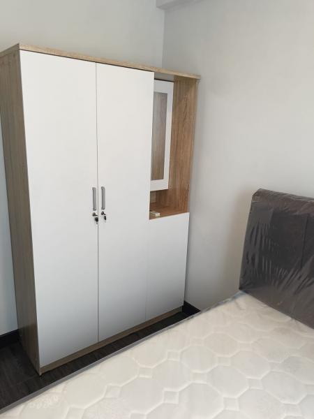 Kamar Utama. Sewa/Jual Apartemen Sky View Serpong BSD, MURAH, RENOVASI TERBARU, STRATEGIS