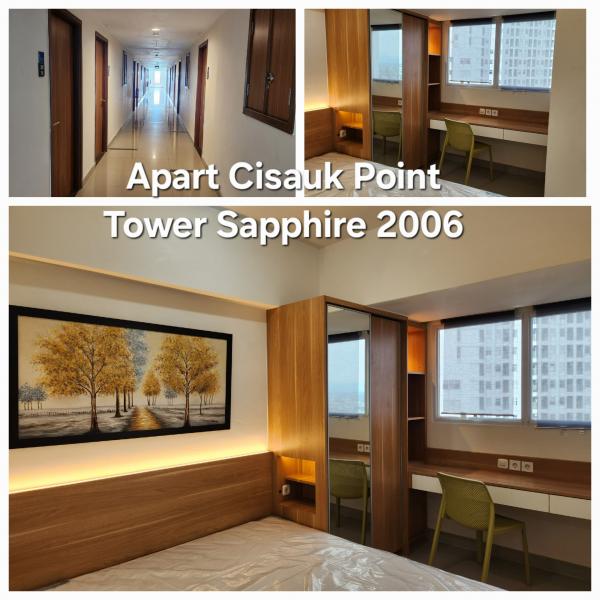 Disewakan Apartemen Cisauk Point yang nyaman dan apik, dekat Stasiun Cisauk dan Aeon BSD – Studio FULL FURNISHED, Tanpa Perantara