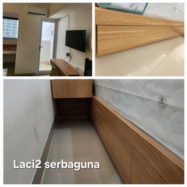 Disewakan Apartemen Cisauk Point yang nyaman dan apik, dekat Stasiun Cisauk dan Aeon BSD – Studio FULL FURNISHED, Tanpa Perantara