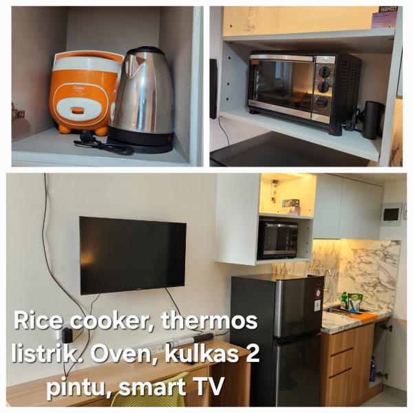 Disewakan Apartemen Cisauk Point yang nyaman dan apik, dekat Stasiun Cisauk dan Aeon BSD – Studio FULL FURNISHED, Tanpa Perantara