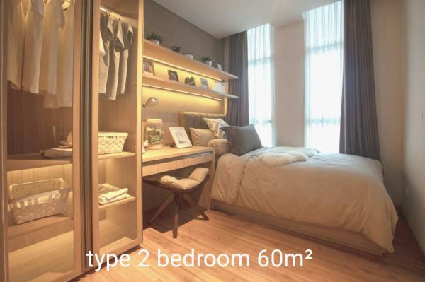 Disewakan Apartemen Roseville Soho & Suite BSD - 2BR Eksklusif Baru Murah Fully Furnish Electronic