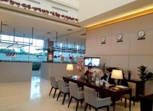 Sewa Apartemen Intermark BSD Tangerang Selatan - Lantai Tinggi, Studio 28 m2 Fully Furnished - Kompleks Swiss-belhotel, Associate Office Tower