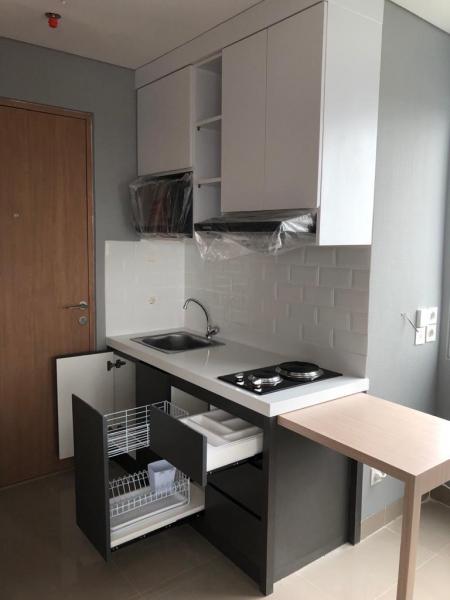 Disewakan Apartemen B Residence BSD - Type Studio Posisi Hook, Full Furnished with Electronics