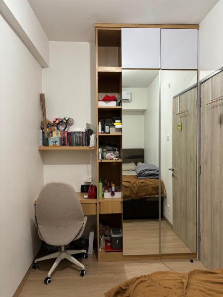 Fullset lemari + meja belajar